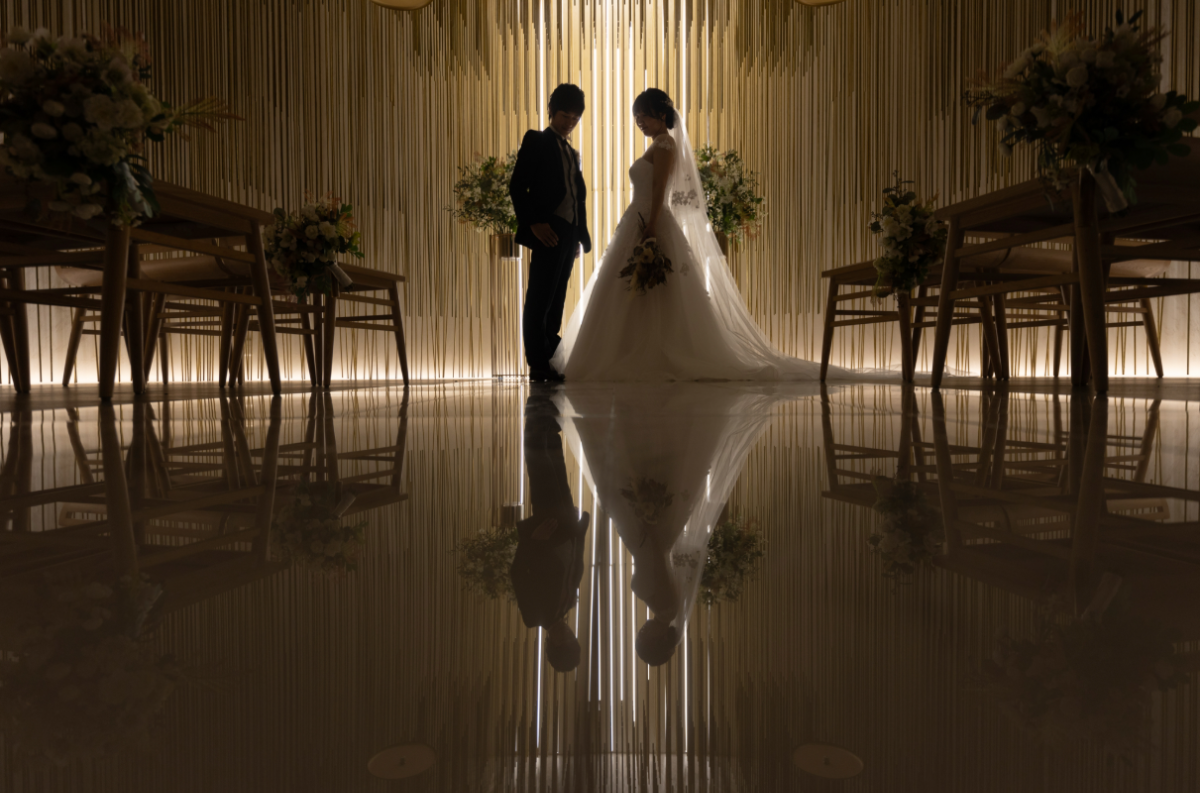 素敵な雰囲気のお2人でフォトウェディング